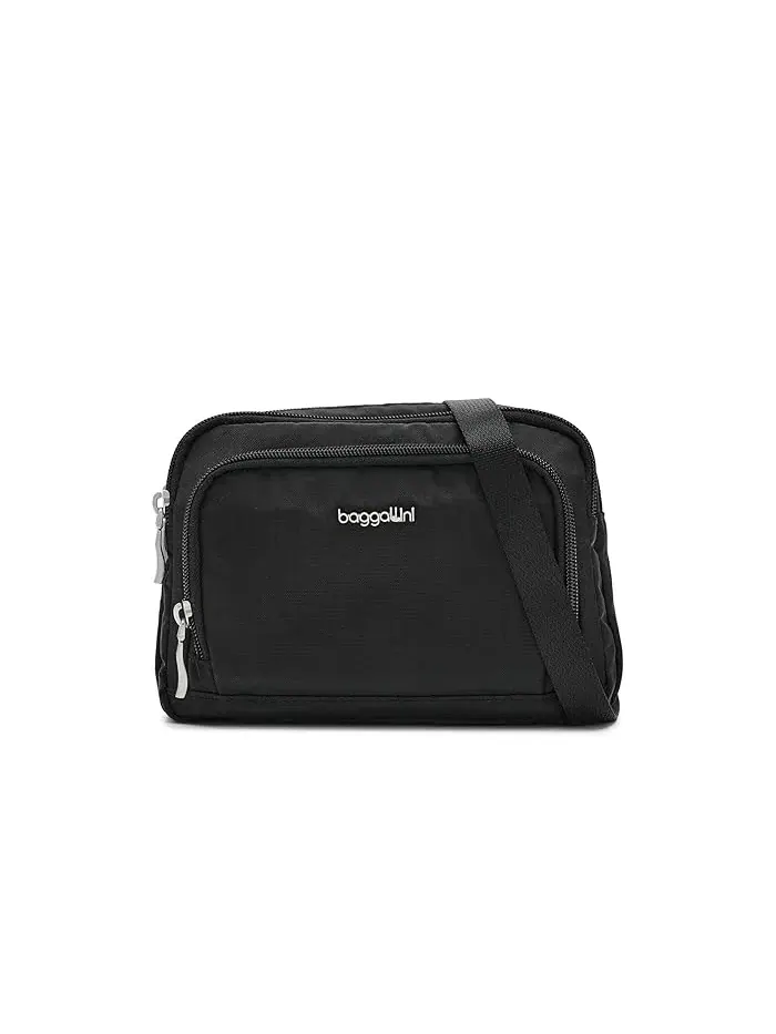 Кросс-боди Trifecta с EMF-блокировкой Baggallini — изображение 1 из 5, черный