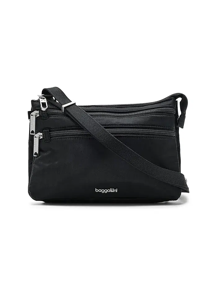 Сумка кросс-боди Baggallini Classic Anti-Theft Stash — изображение 1 из 5, черный