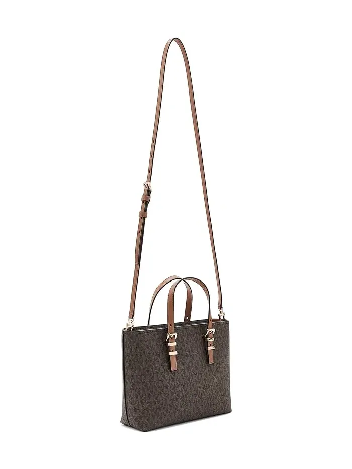 Сумка тоут кроссбоди Quinn Small East West MICHAEL Michael Kors — изображение 2 из 5, коричневый