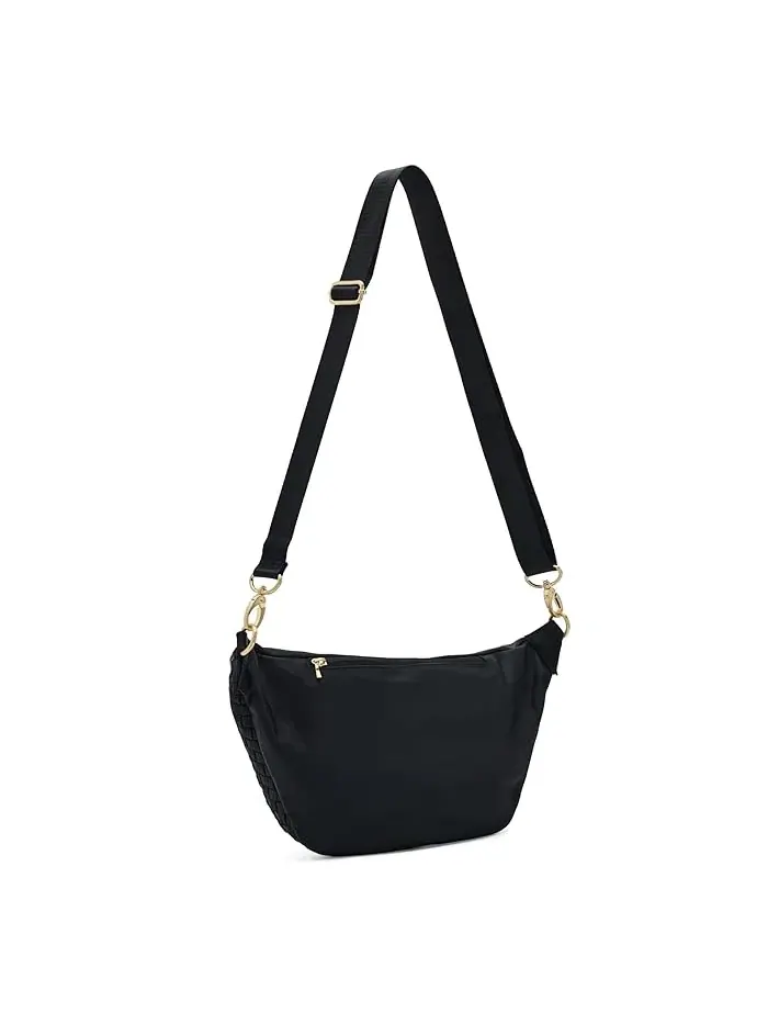 Сумка кросс-боди Stanton Woven Baggallini — изображение 2 из 5, черный