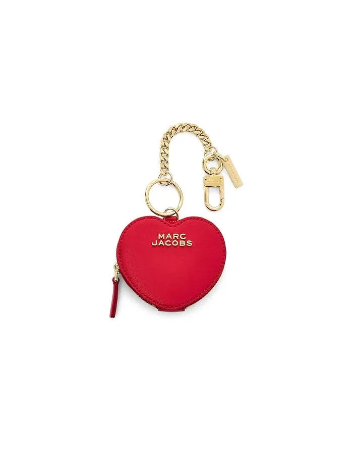 Декоративная сумка-сердце The Heart Pouch Marc Jacobs — красный