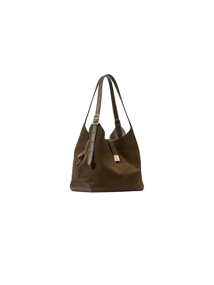 Сумка через плечо большая кожи и замши Deco Kate Spade New York — 1