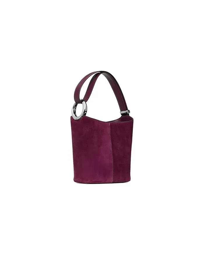 Сумка мини-ведро Halo Suede Kate Spade New York — изображение 1 из 4, фиолетовый