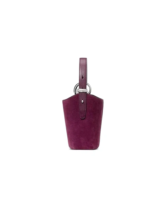 Сумка мини-ведро Halo Suede Kate Spade New York — изображение 2 из 4, фиолетовый