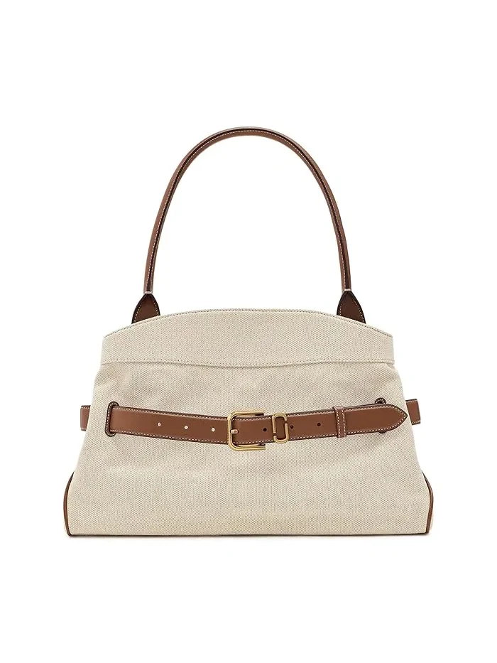 Сумка-сэтчел тканевая The Canvas Dakota Satchel Marc Jacobs — оранжевый