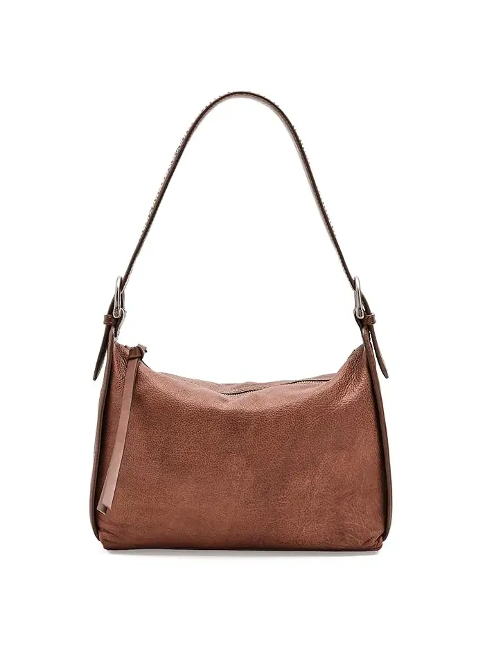 Сумка Carla Studded Shoulder Frye — изображение 1 из 5, коричневый
