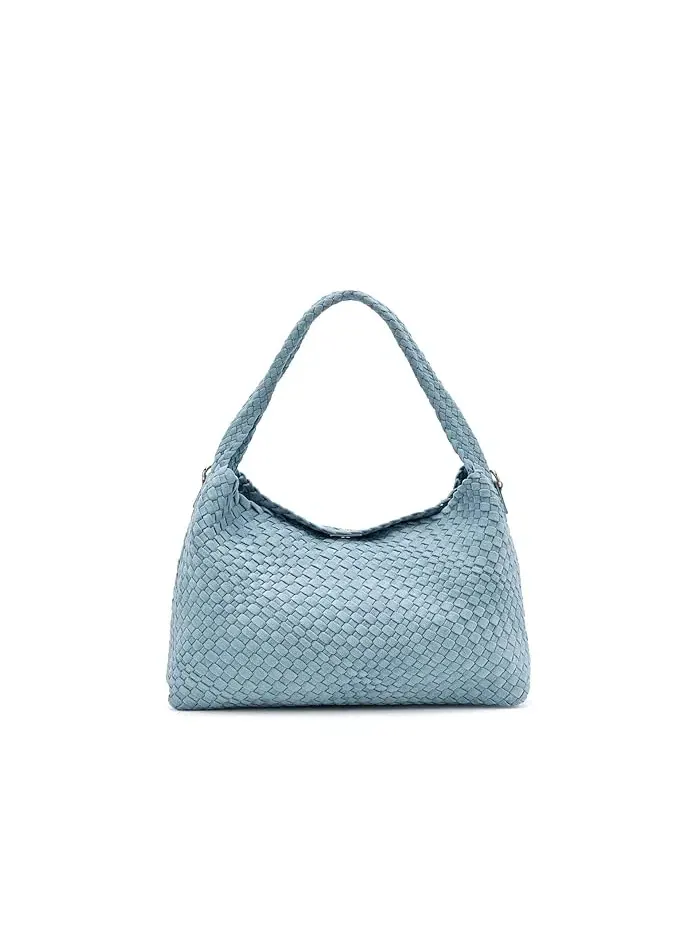 Сумка с плетением Deliberate L Us Dune London — изображение 1 из 5, бледный синий