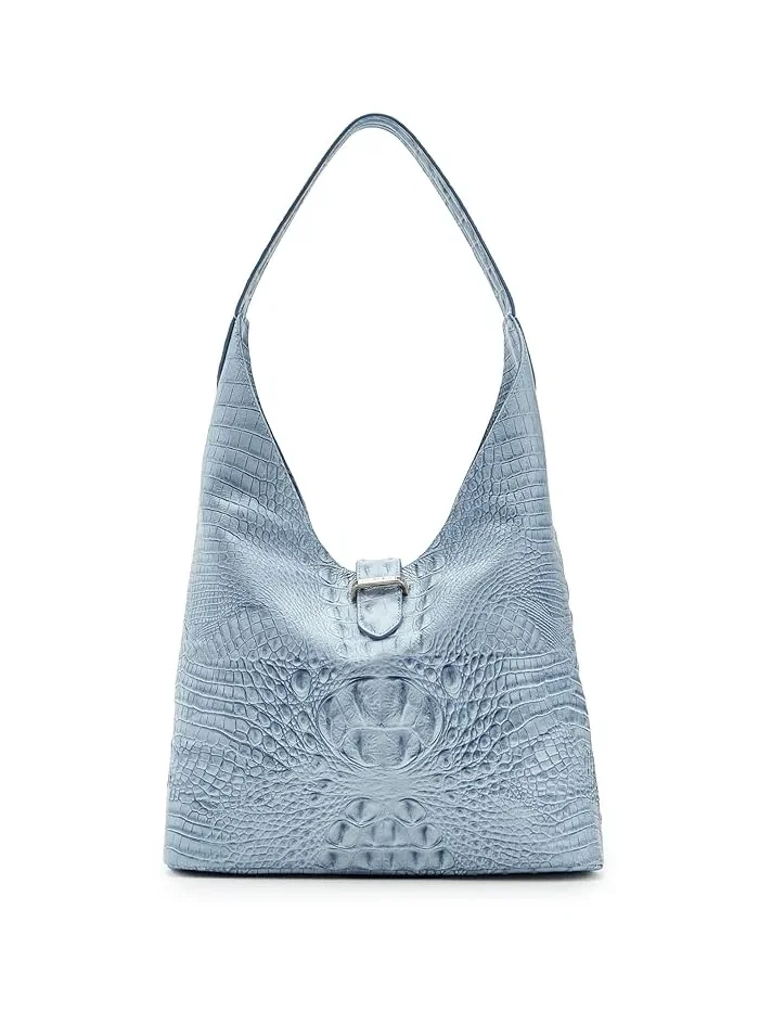 Сумка через плечо из кожи Alden Road Gwynne Brahmin — изображение 1 из 5, каменный
