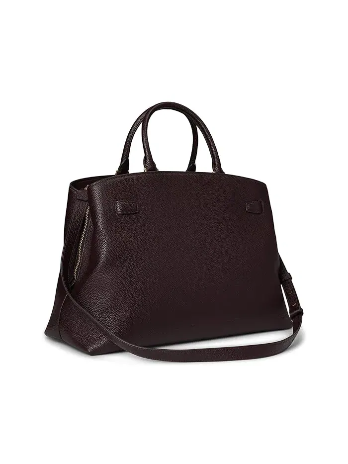 Сумка из пеббл-кожи сатчел Deco Pebbled Leather Large Satchel Kate Spade New York — 2