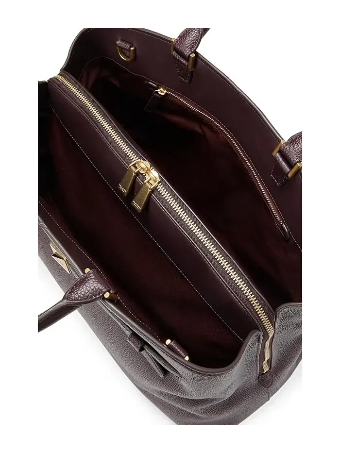 Сумка из пеббл-кожи сатчел Deco Pebbled Leather Large Satchel Kate Spade New York — 3