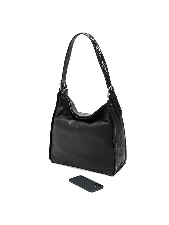 Сумка Frye Carla Studded Hobo — изображение 3 из 5, черный