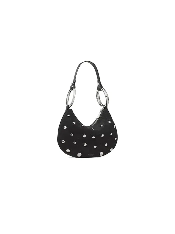 Сумка через плечо с шипами The Bangle Studded Suede Kate Spade New York — 1