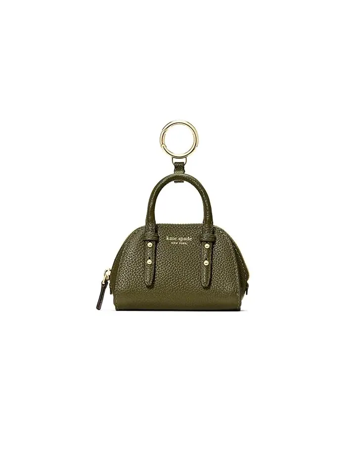 Сумка-брелок Charmed Pebbled Leather Nano Carryall Kate Spade New York — 1