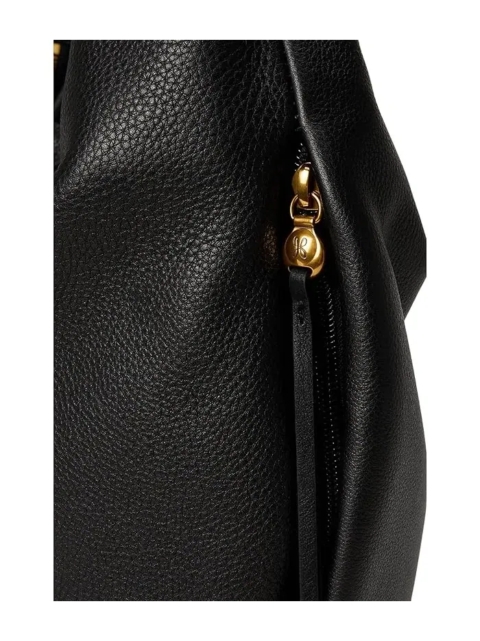 Сумка-хобо кожаная Harley Hobo HOBO — изображение 4 из 5, перламутр