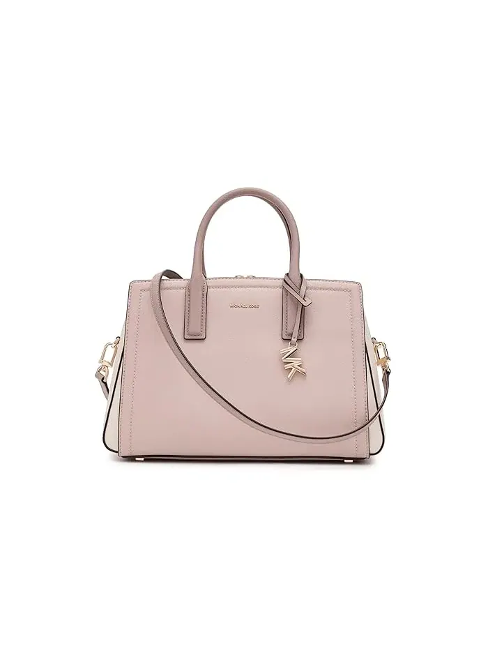 Сумка сатчел Laila из тисненой козьей кожи MICHAEL Michael Kors — 1
