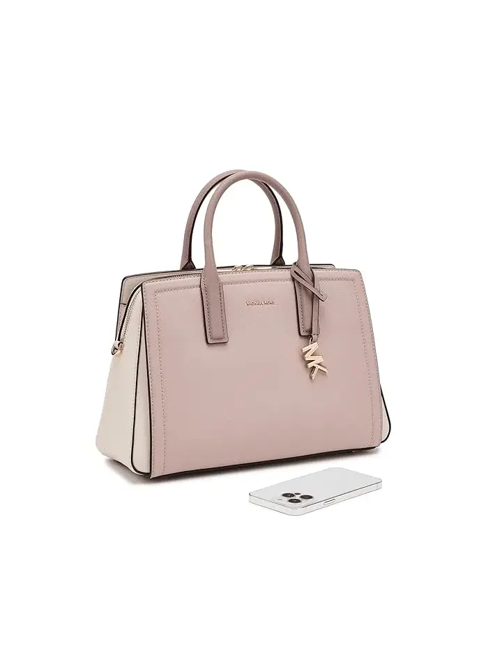 Сумка сатчел Laila из тисненой козьей кожи MICHAEL Michael Kors — 3