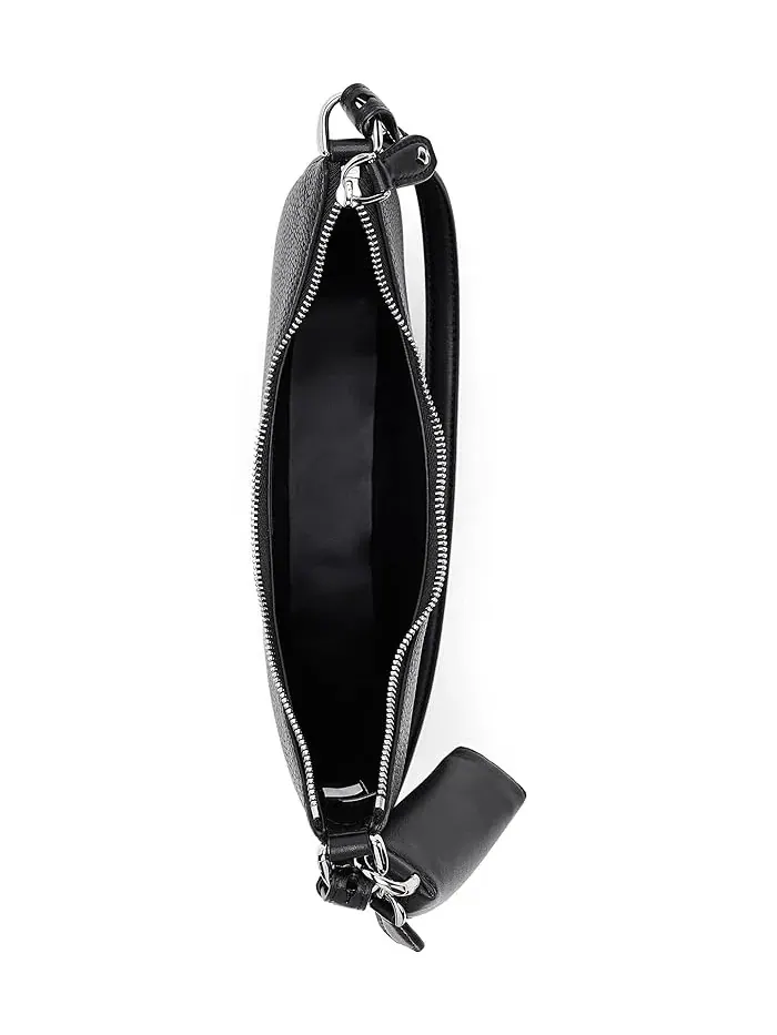 Сумка мини Duo Mini Shoulder Kate Spade New York — изображение 5 из 5, черный/серебристый