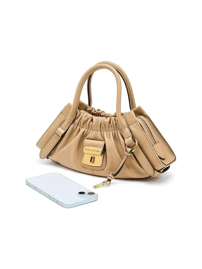 Сумка деним замша The Cristina Small Satchel Marc Jacobs — 3
