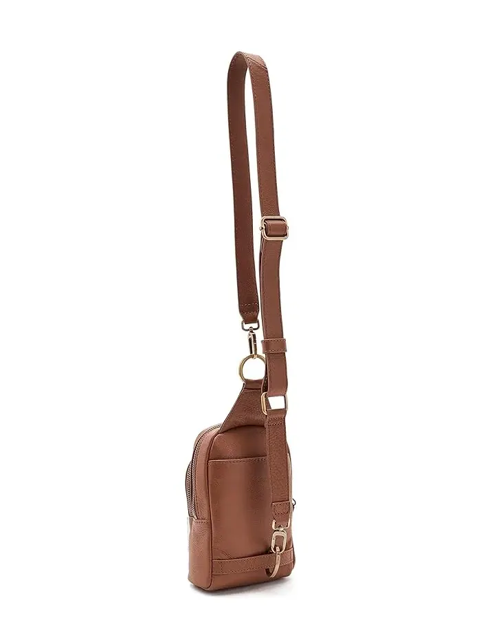 Сумка-слинг Cass Small Sling HOBO — изображение 2 из 5, коричневый