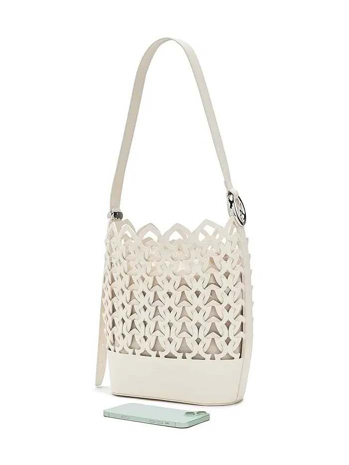 Сумка-ведро плетеная кожаная Halo Kate Spade New York — 3