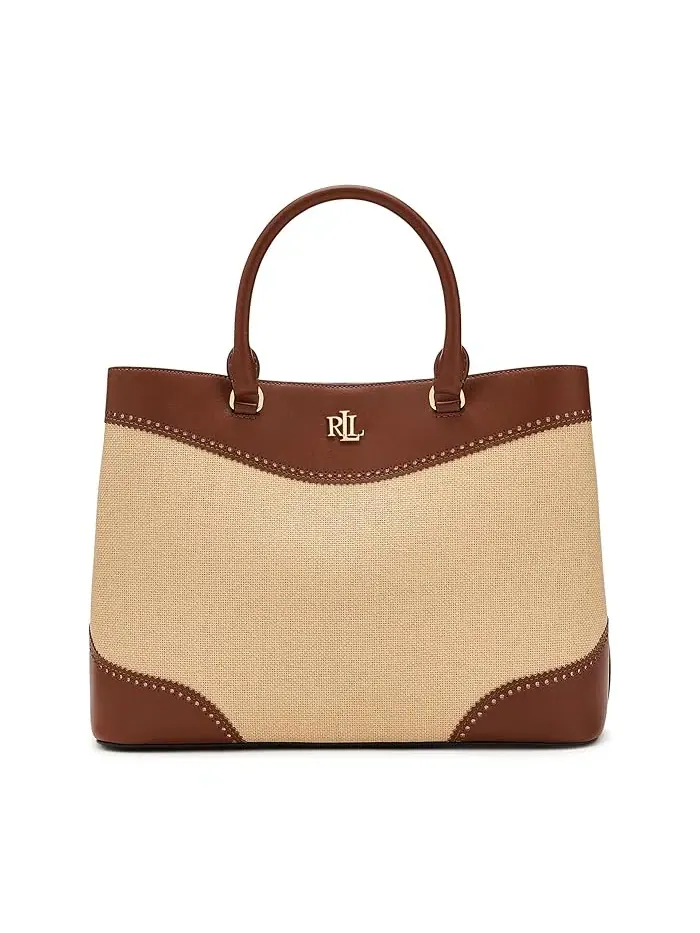 Сумка-сэтчел кожаная Marcy Lauren Ralph Lauren — 1