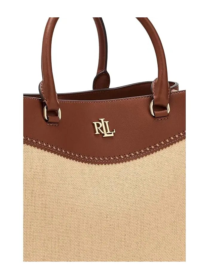 Сумка-сэтчел кожаная Marcy Lauren Ralph Lauren — 4