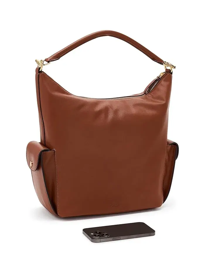 Сумка через плечо из кожи Nappa Lauren Ralph Lauren — 3