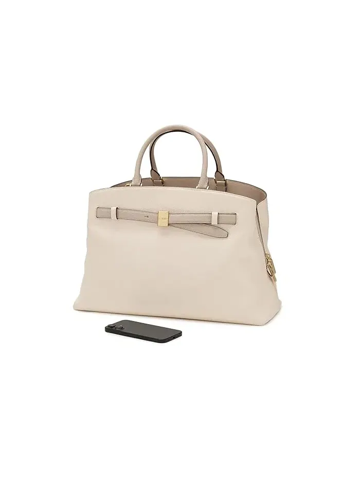 Сумка-седло пестрая кожаная Kate Spade New York — 3