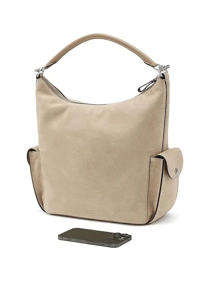 Сумка через плечо Suede Large Blaike Lauren Ralph Lauren — 3