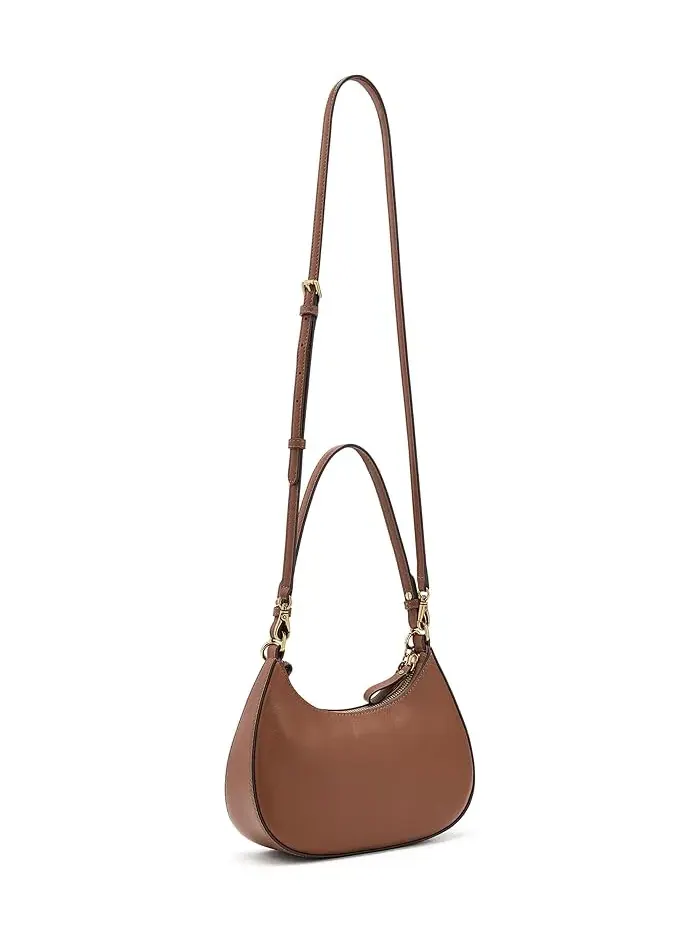Сумка через плечо Leather Medium Marcy Zip Lauren Ralph Lauren — 2