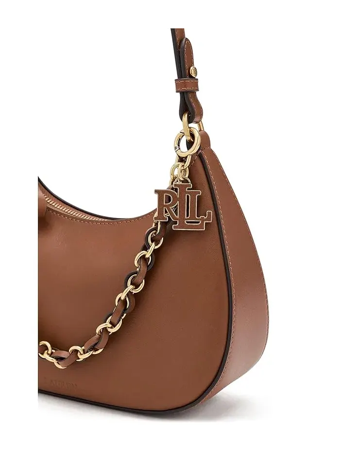 Сумка через плечо Leather Medium Marcy Zip Lauren Ralph Lauren — 4