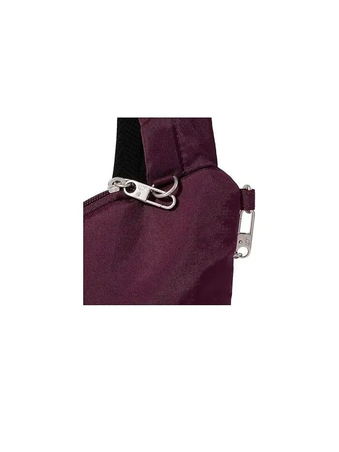 Сумка поясная антикражная Half Moon Sling Baggallini — изображение 5 из 5, малина