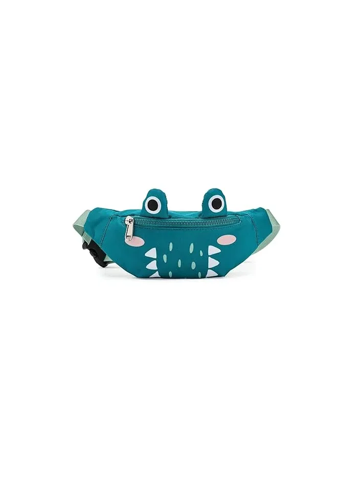 Поясная сумка Crocodile Fanny Pack Deux par Deux — голубой