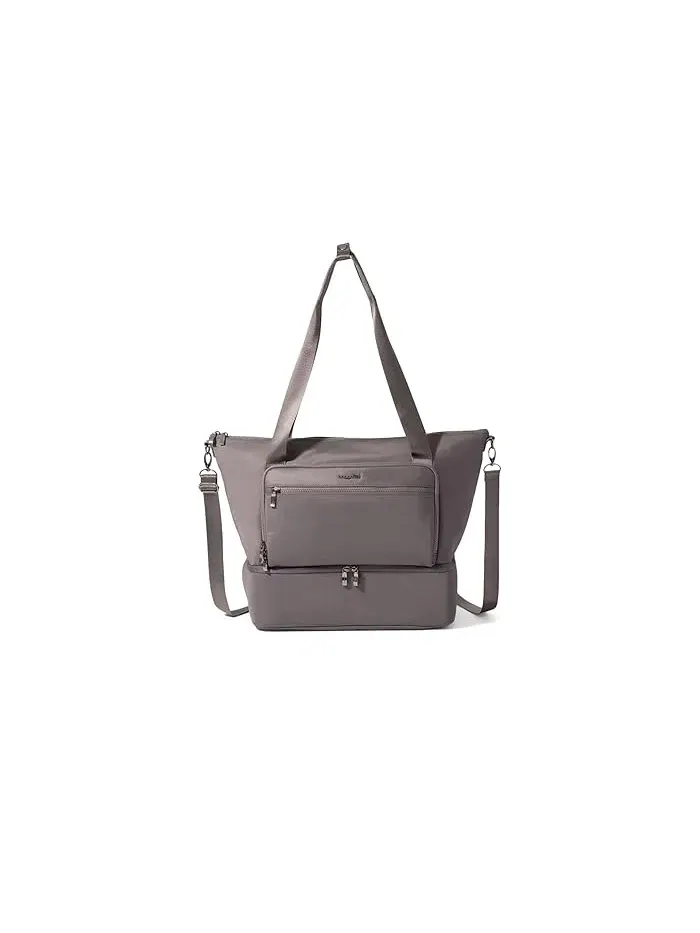 Сумка дорожная Park Ave Overnight Tote Baggallini — изображение 1 из 5, дымчатый