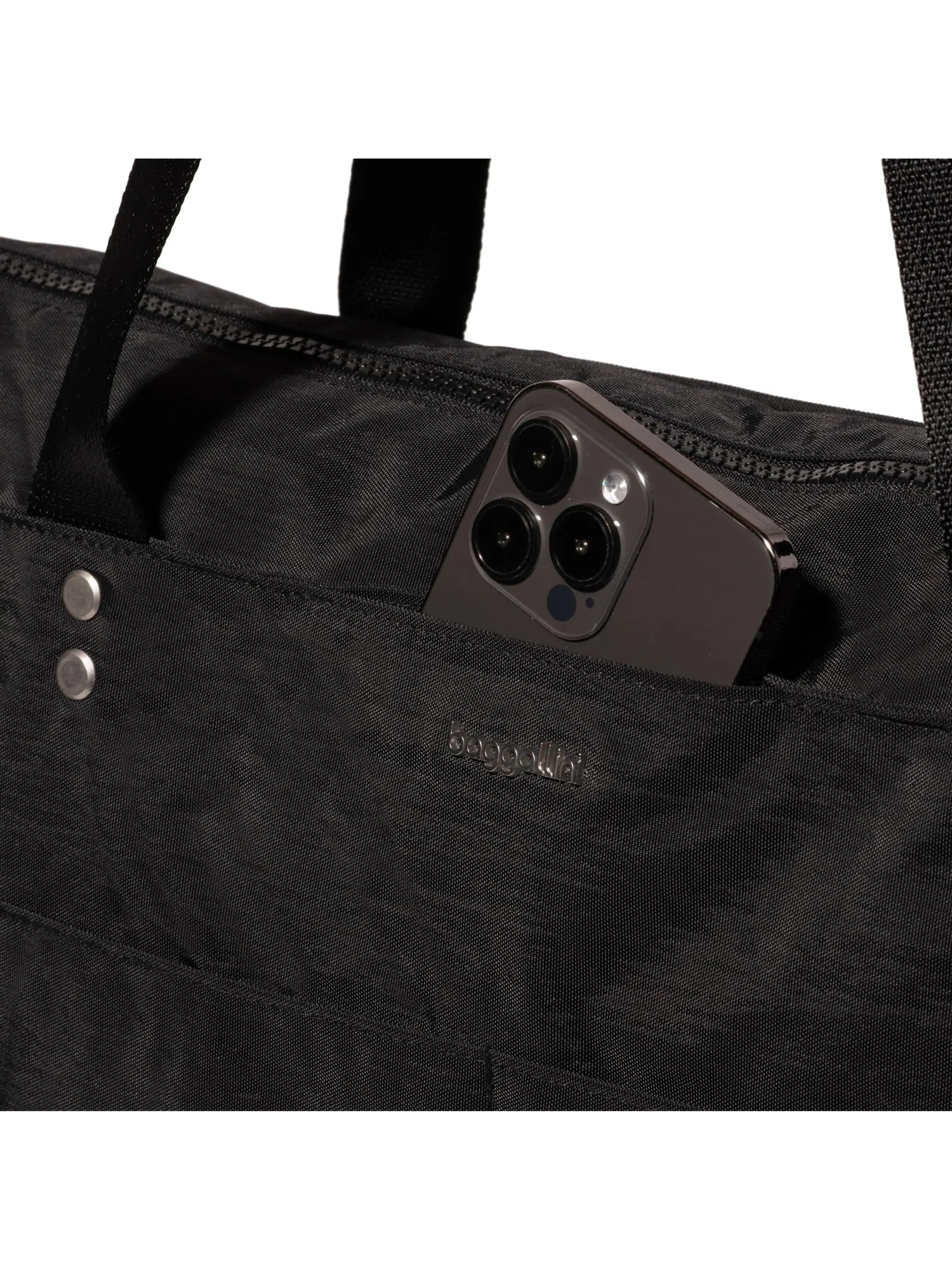 Сумка-тоут Baggallini Carryall Laptop Tote — изображение 5 из 5, черный