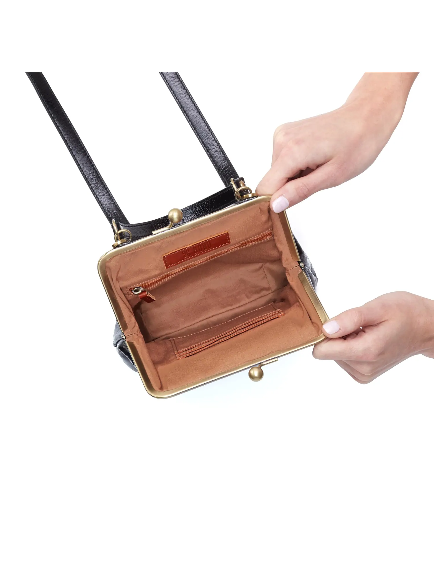 Сумка кросс-боди HOBO Alba Crossbody — изображение 3 из 3, черный