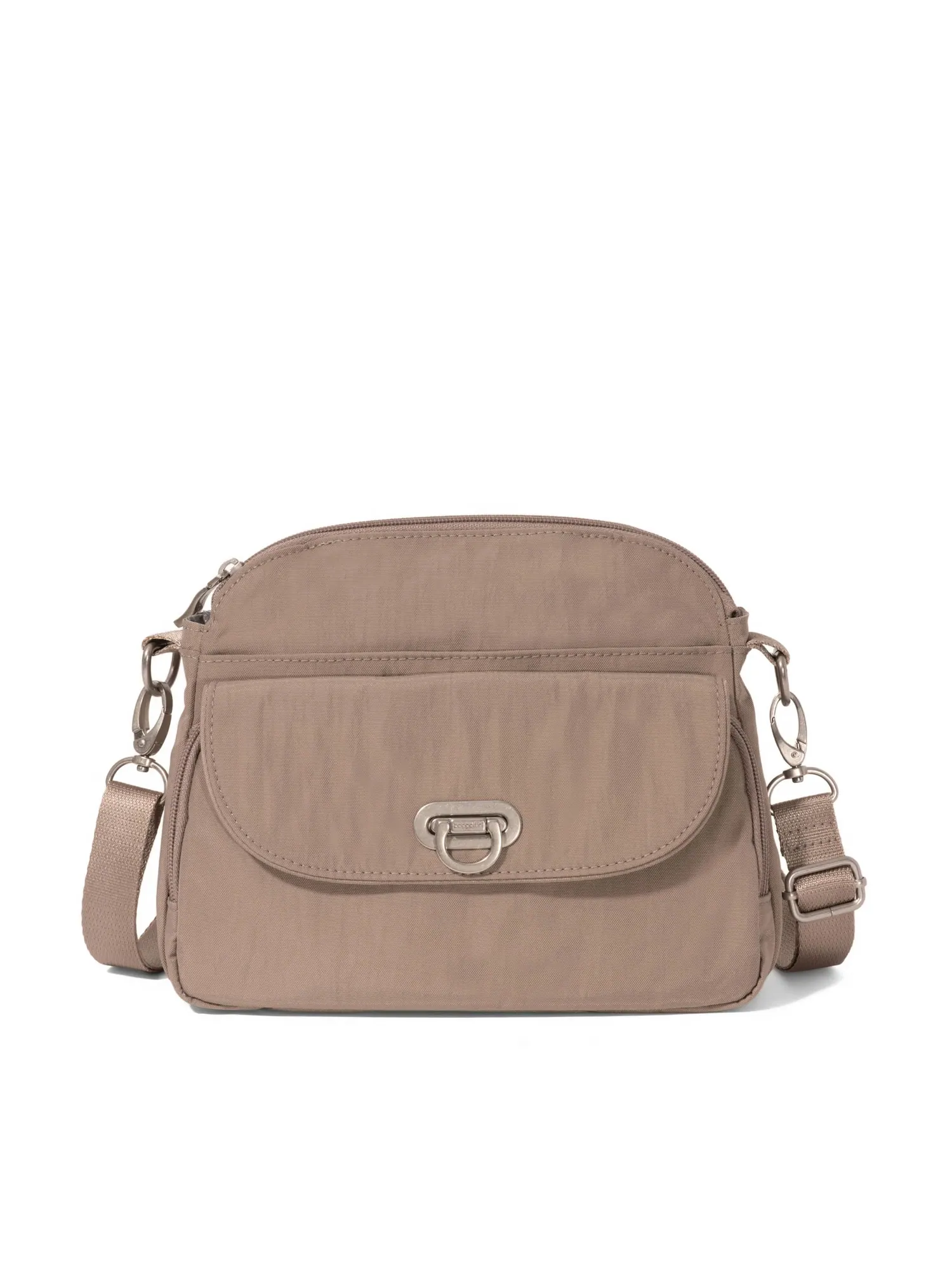 Сумка кросс-боди Baggallini Coastal Flip Lock Crossbody — изображение 1 из 4, лунный камень