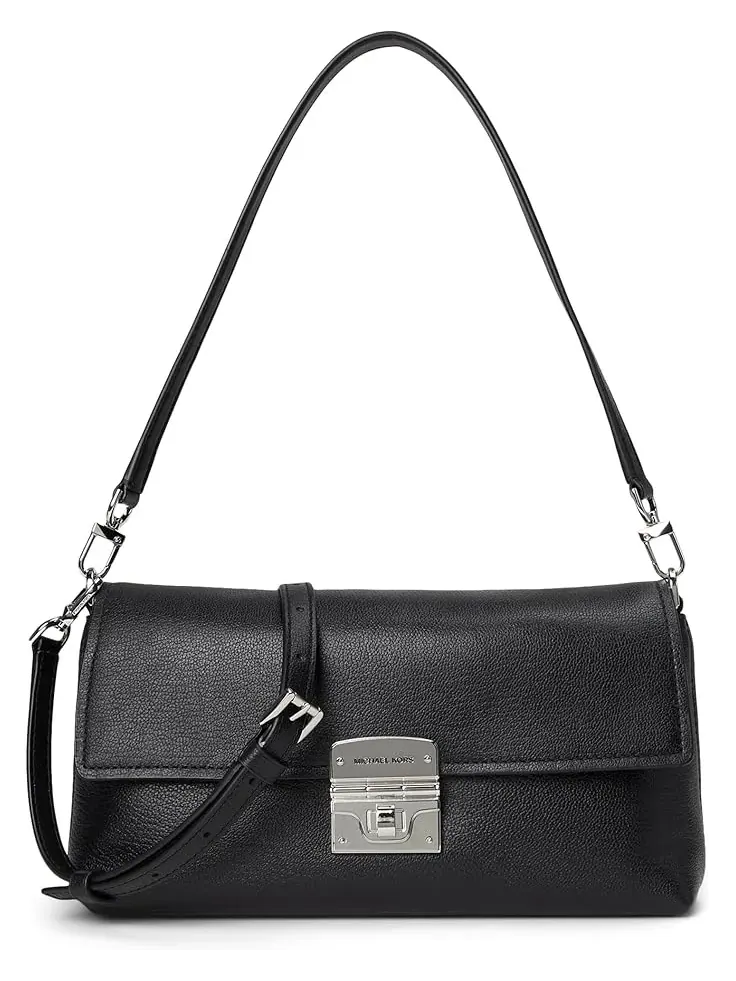 Женская сумка-клатч Addie Medium Convertible Pouchette Crossbody MICHAEL Michael Kors — изображение 1 из 6, черный