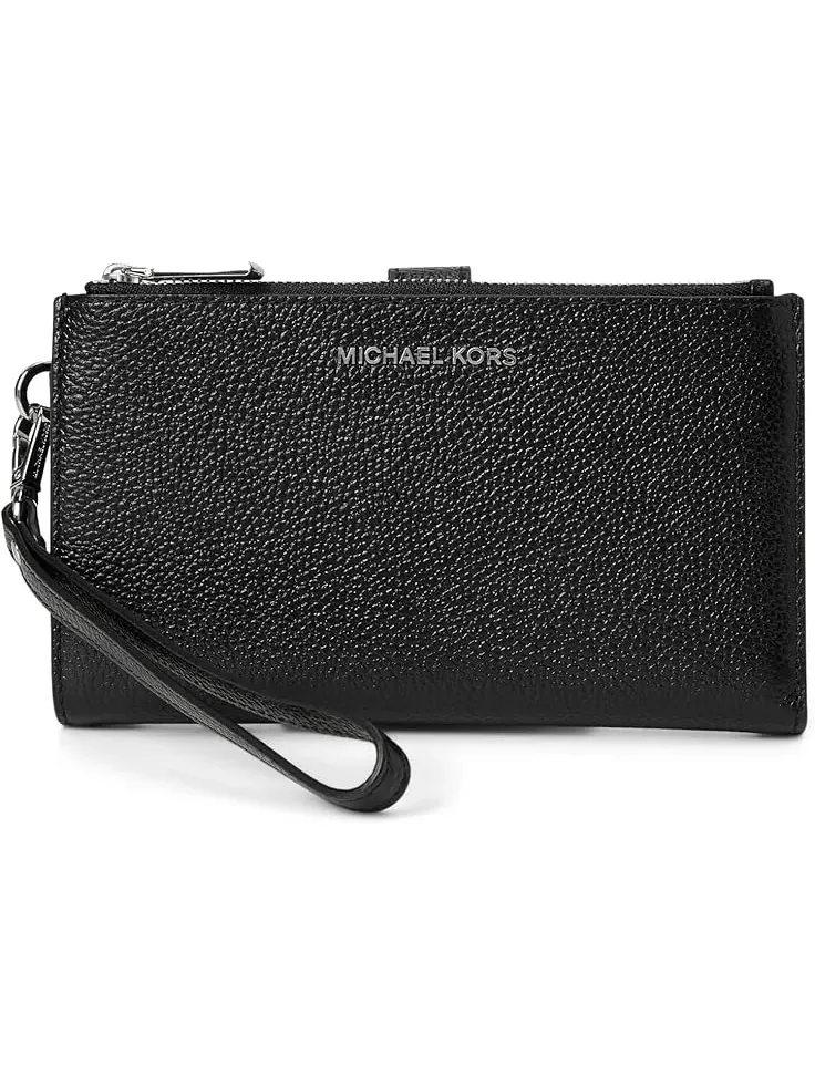 Женская клатч-браслет с двойной молнией MICHAEL Michael Kors — изображение 1 из 7, черный