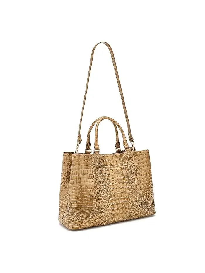 Сумка-тоут Brahmin Denise — изображение 2 из 5, бежевый