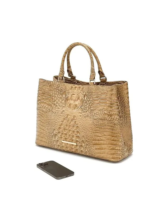 Сумка-тоут Brahmin Denise — изображение 3 из 5, бежевый