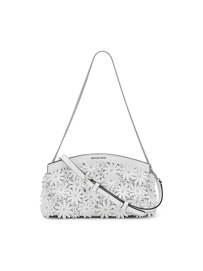 Сумка клатч Athena Small Dome Chain Clutch Crossbody MICHAEL Michael Kors — изображение 1 из 5, белый