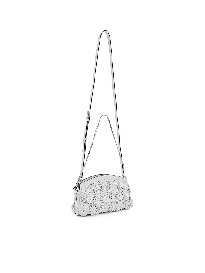 Сумка клатч Athena Small Dome Chain Clutch Crossbody MICHAEL Michael Kors — изображение 2 из 5, белый