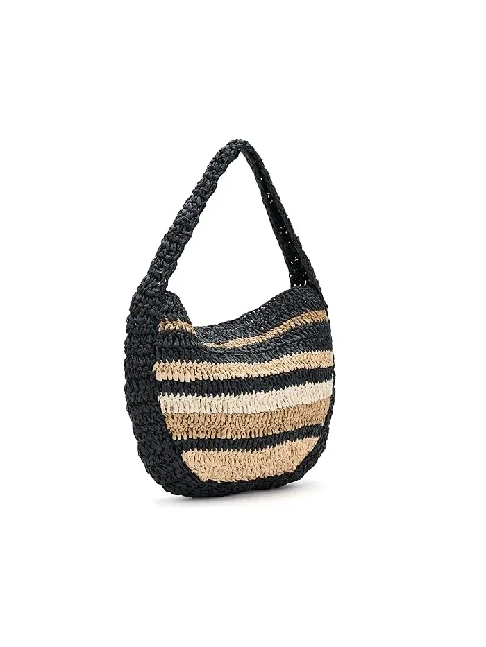 Клатч из рафии с ракушками Belize Shell Clutch Free People — изображение 2 из 5, писташковый