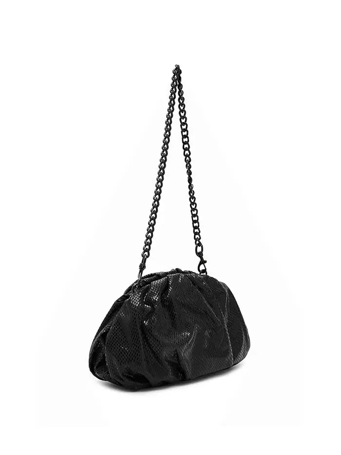 Сумка клатч Ruched Clutch Small Rebecca Minkoff — изображение 2 из 5, черный