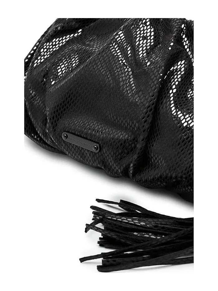 Сумка клатч Ruched Clutch Small Rebecca Minkoff — изображение 4 из 5, черный