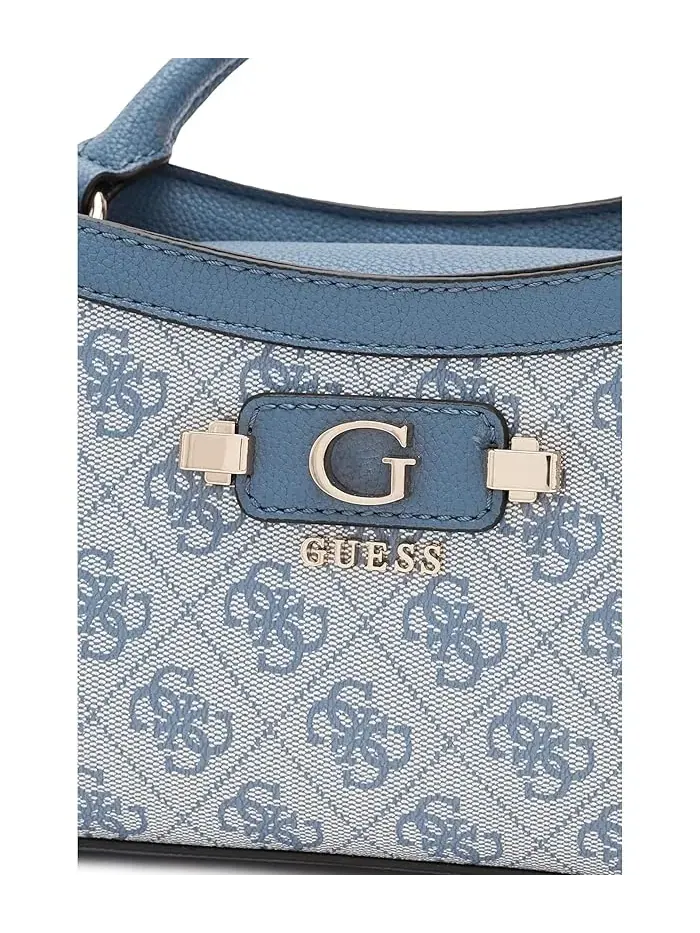 Сумка-саквояж Lindsey Small 2 Compartment GUESS — изображение 4 из 5, сланцевый