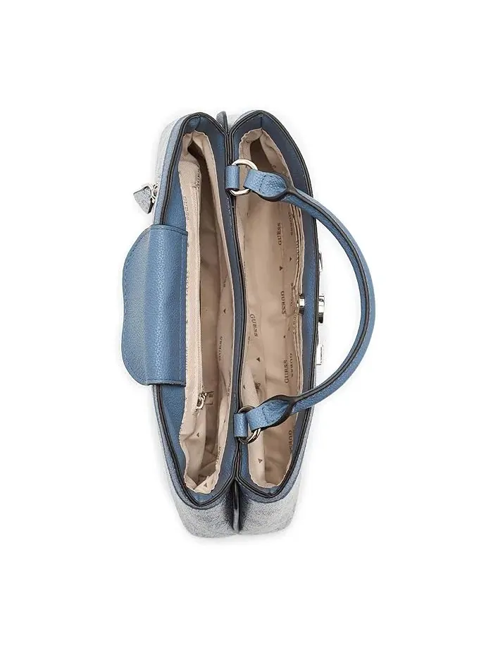 Сумка-саквояж Lindsey Small 2 Compartment GUESS — изображение 5 из 5, сланцевый