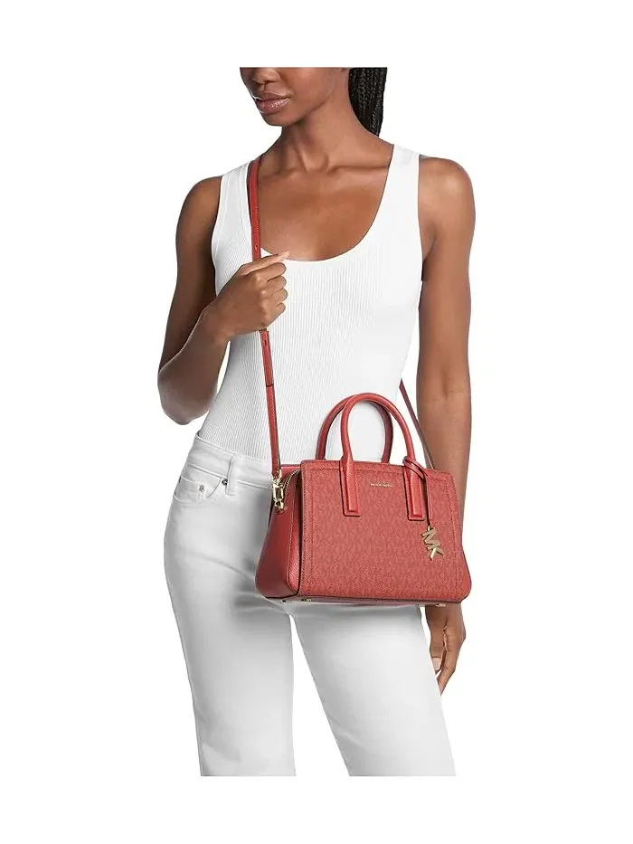 Сумка Laila Small Satchel MICHAEL Michael Kors — изображение 4 из 4, мульти
