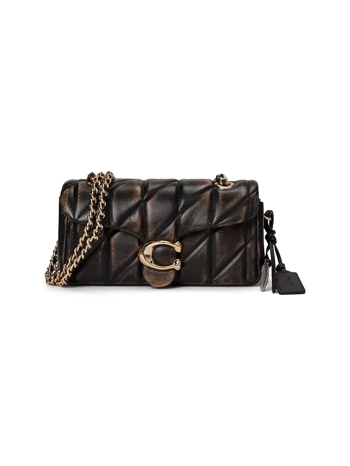 Сумка через плечо Tabby 20 из кожи с квилтингом COACH